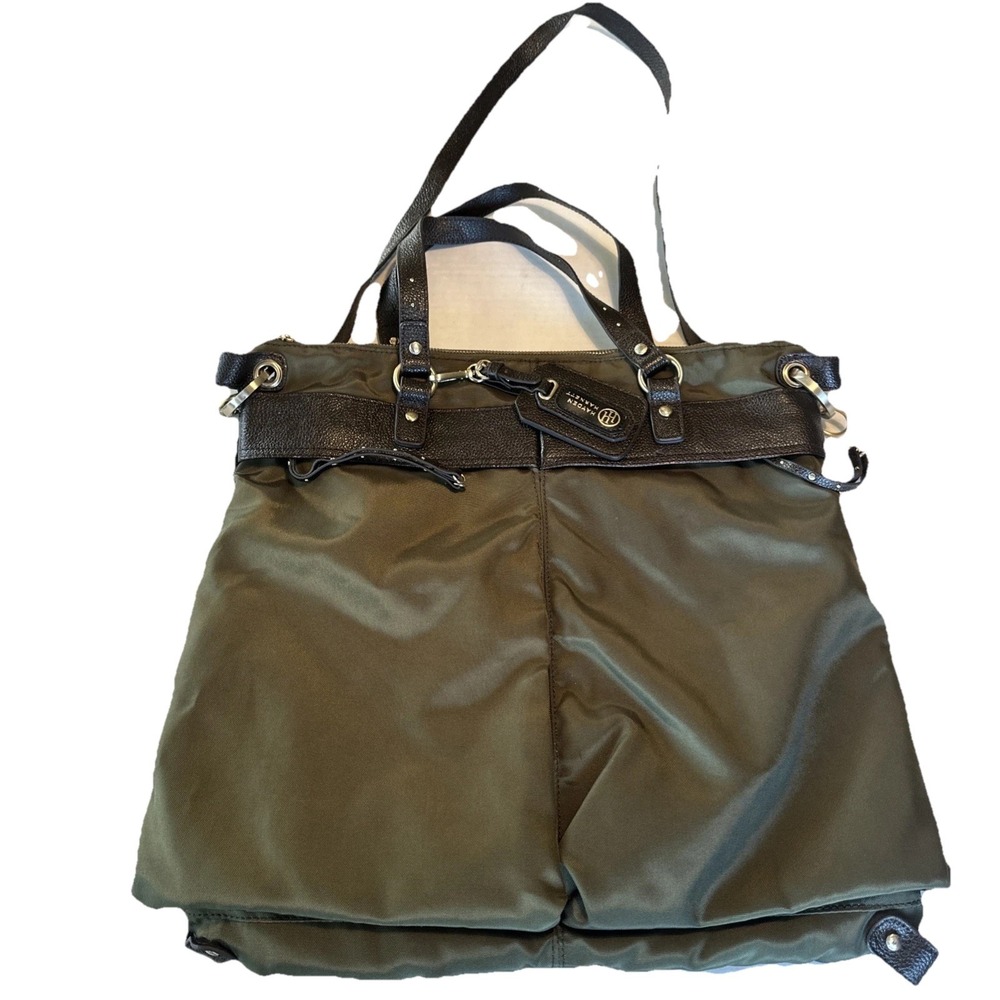 Hayden Harnett Women's Olive‎ Green Ibiza Convertible Flight Tote Travel Bag